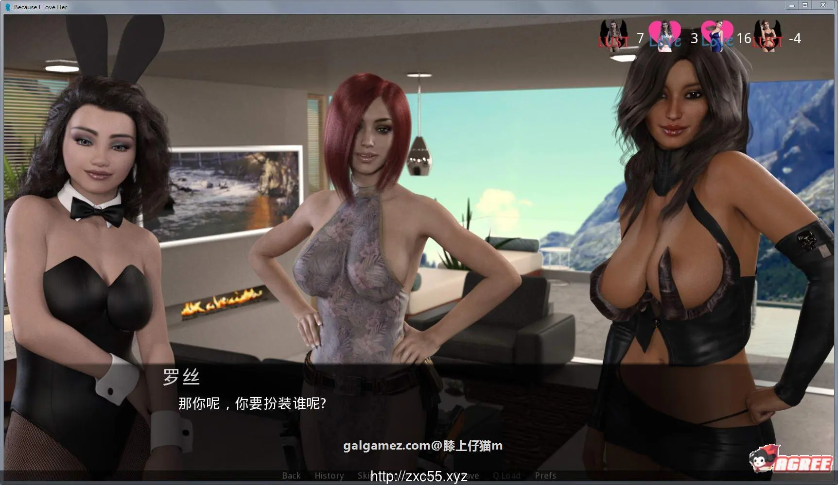 【欧美SLG/汉化/动态】因为我爱她V1.0 第1部 PC+安卓 完结汉化版插图8