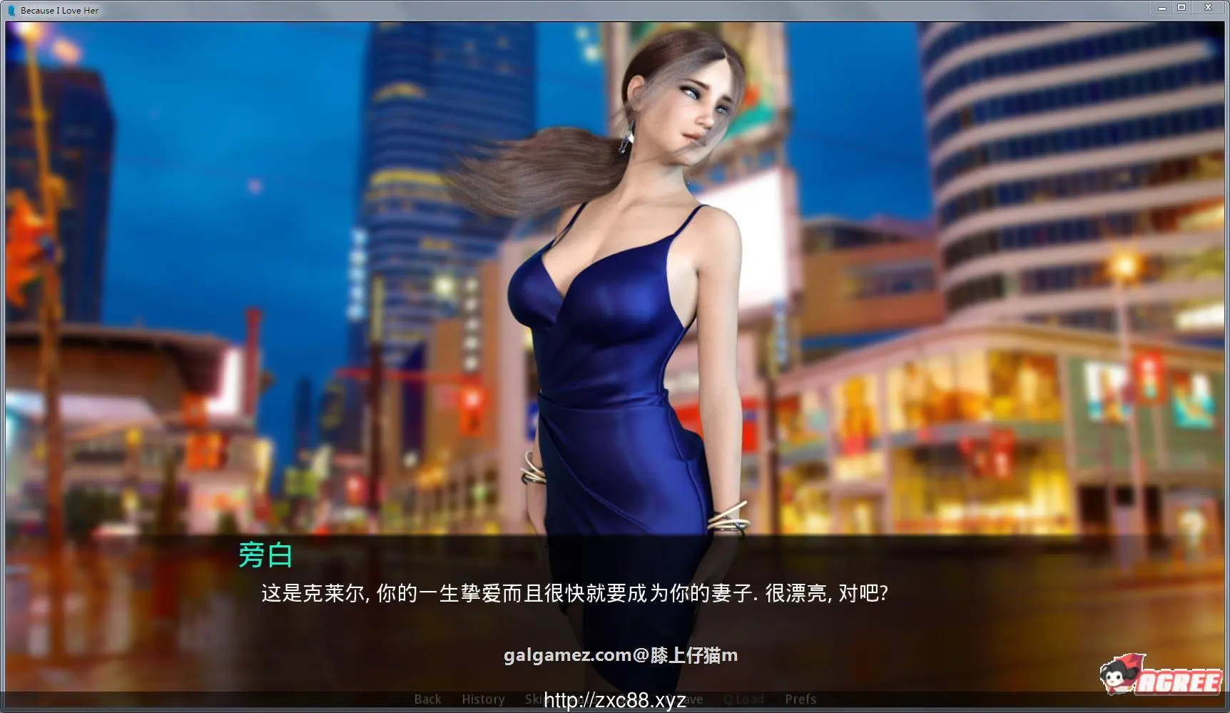 【欧美SLG/汉化/动态】因为我爱她V1.0 第1部 PC+安卓 完结汉化版插图2